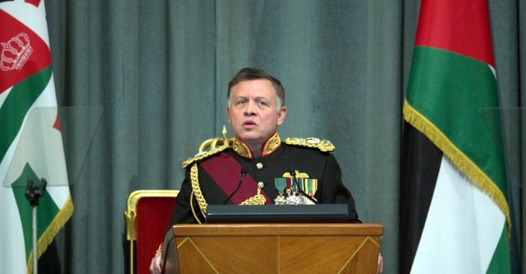 ما شكل الضغوط التي تحدث عنها الملك بملف القدس؟