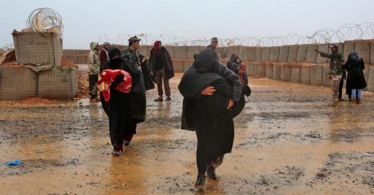 3600 شخصا غادروا مخيم الركبان خلال 3 أسابيع