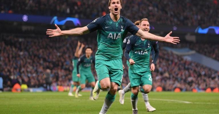 توتنهام ينهي حلم السيتي في دوري الأبطال توتنهام ينهي حلم السيتي في دوري الأبطال