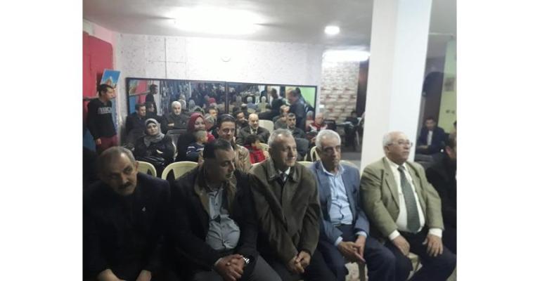 إفتتاح مقهى ثقافي في مخيم حطين إفتتاح مقهى ثقافي في مخيم حطين