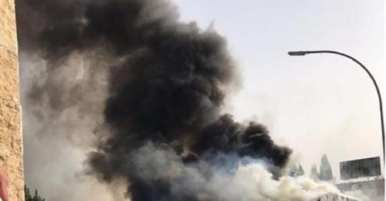 حريق بمستودعات دائرة الآثار يخلف خسائر كبيرة حريق بمستودعات دائرة الآثار يخلف خسائر كبيرة