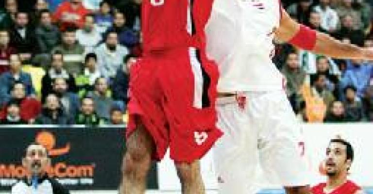 المنتخب الوطني لكرة السلة يفرض تفوقة على سوريا المنتخب الوطني لكرة السلة يفرض تفوقة على سوريا