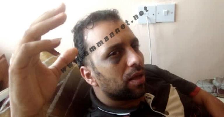 العامل عاهد العلاونة: دمروا حياتي وصحتي.(فيديو) العامل عاهد العلاونة: دمروا حياتي وصحتي.(فيديو)