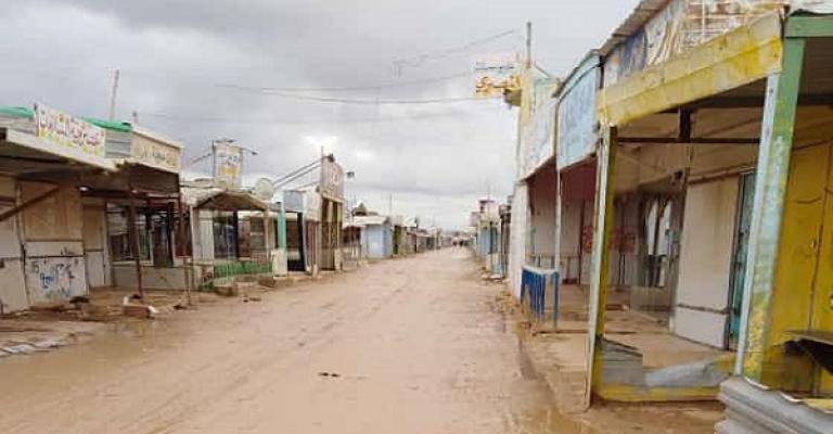 شارع الشانزليزيه في مخيم الزعتري للاجئين السوريين