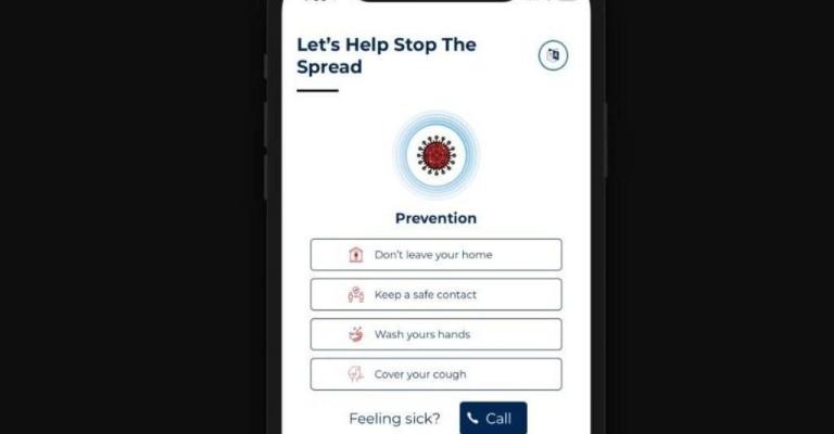 تطبيق إلكتروني يتيح تتبع الحالات التي تخترق العزل