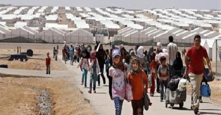 مخيم الأزرق للاجئين السوريين