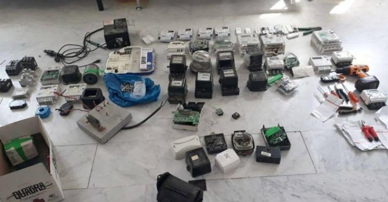 جانب من المضبوطات