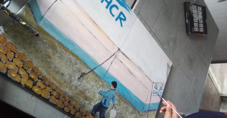 تعيش سهيمة، 17 عاما، في مخيم الزعتري للاجئين السوريين 