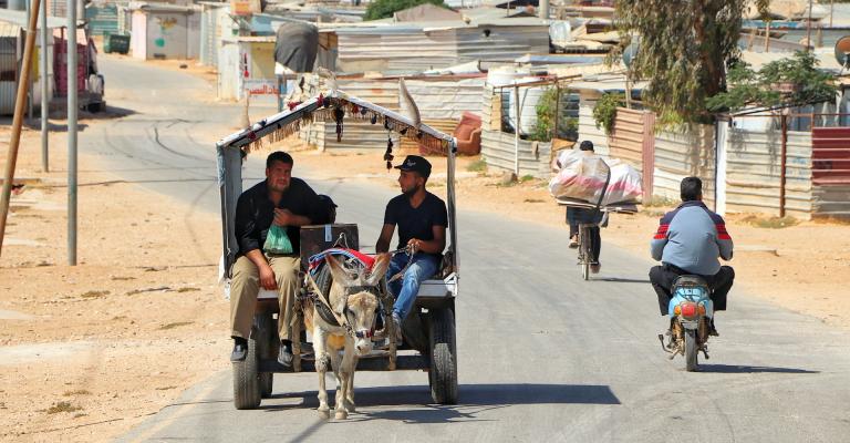 مخيم الزعتري للاجئين السوريين