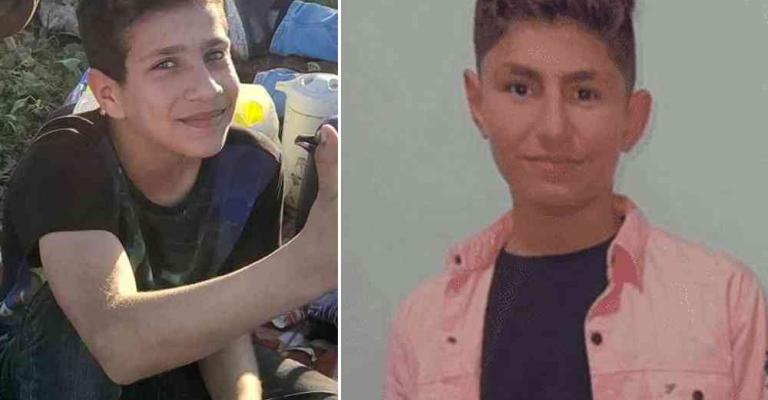 الطفل عمر المحاميد (15 عاما) 