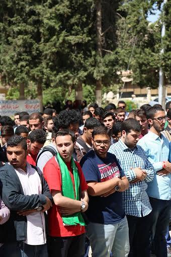 آهات الجرح الحلبي في باحات الجامعات الأردنية