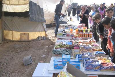 أسواق الزعتري الغذائية وغياب الرقابة الصحية