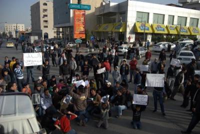 سائق المركبة التي دهست الطالب الحياري يسلم نفسه (صور)