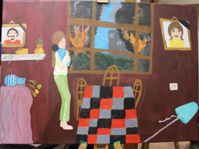 لوحات لأطفال سوريين في الأردن تجوب معارض حول العالم