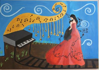 لوحات لأطفال سوريين في الأردن تجوب معارض حول العالم