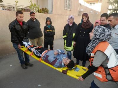 دورة في مجالات الدفاع المدني في هيئة شباب كلنا الاردن بالزرقاء