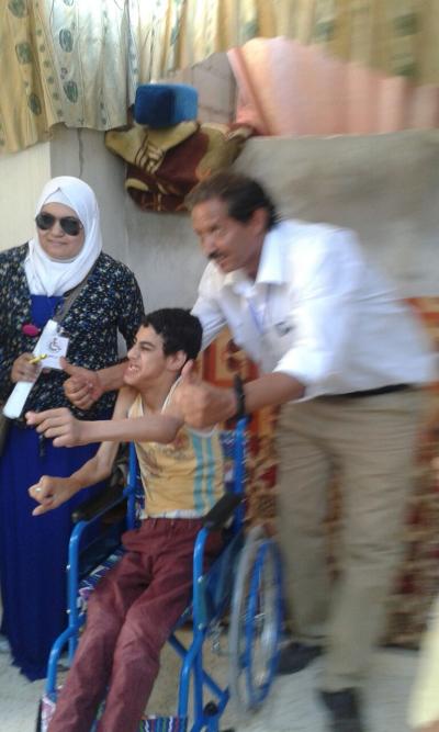 "مبادرة كرسي لمن يحتاج" تشمل 124 مستفيدا في الزرقاء "مبادرة كرسي لمن يحتاج" تشمل 124 مستفيدا في الزرقاء