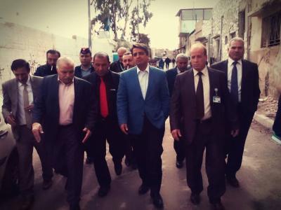 المحافظ يبحث احتياجات مخيمات الزرقاء المحافظ يبحث احتياجات مخيمات الزرقاء