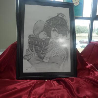 معرض تشكيلي لفنانين سوريين يرسم آمال وآلام اللاجئين