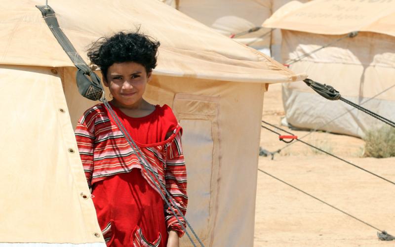 بالصور: صورة المأساة في الزعتري