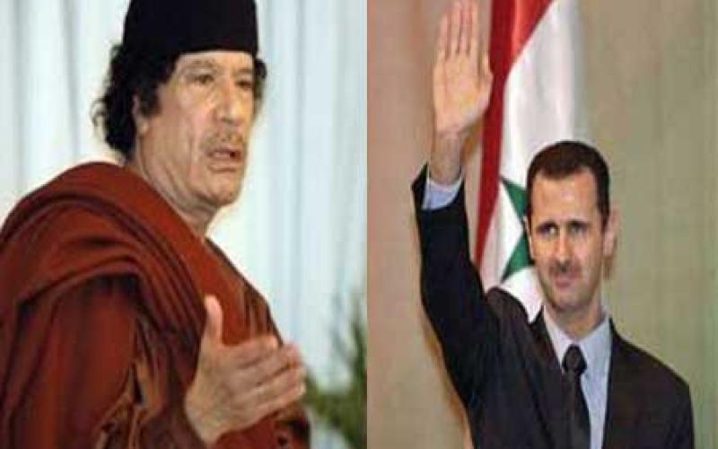 الاسد باع القذافي!