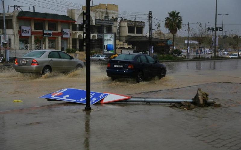 اول اختبار مع المطر، هذا ما حدث- صور 
