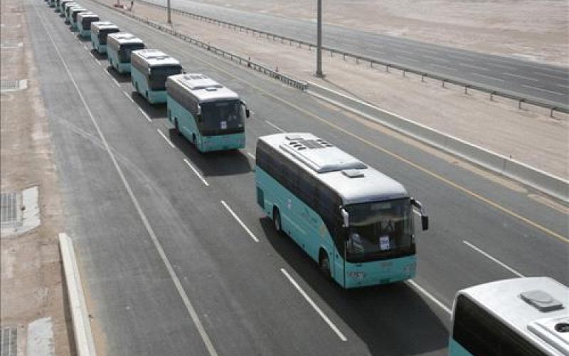 النقل البري تلزم الحافلات الأجنبية بمسار وصول وانطلاق موحد  