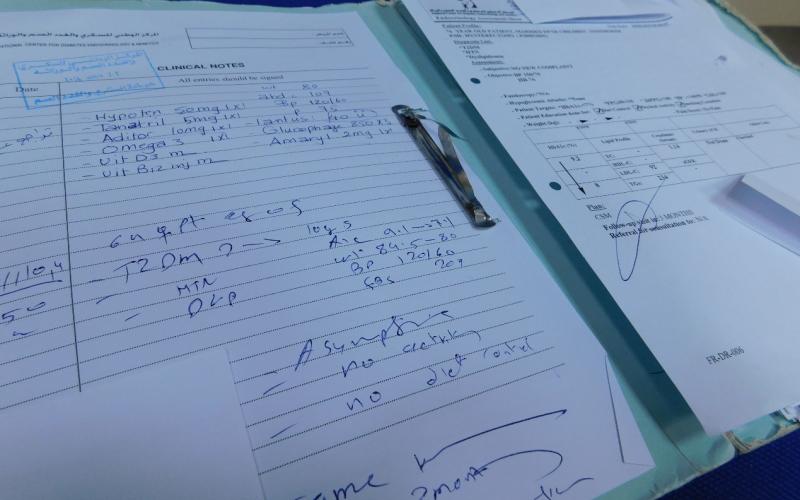 نموذج الكشف الطبي يعزز البحث العلمي في المركز الوطني للسكري