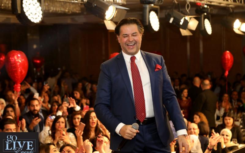 حفل راغب علامة بعمان.. إبداع بكل تفاصيله