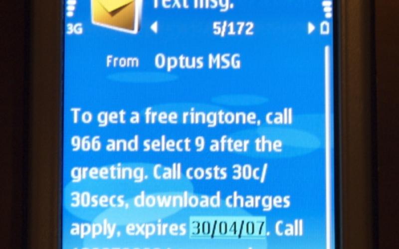 A Penny For Your SMS