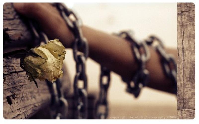 Investigating case of sister tied with chains by brother