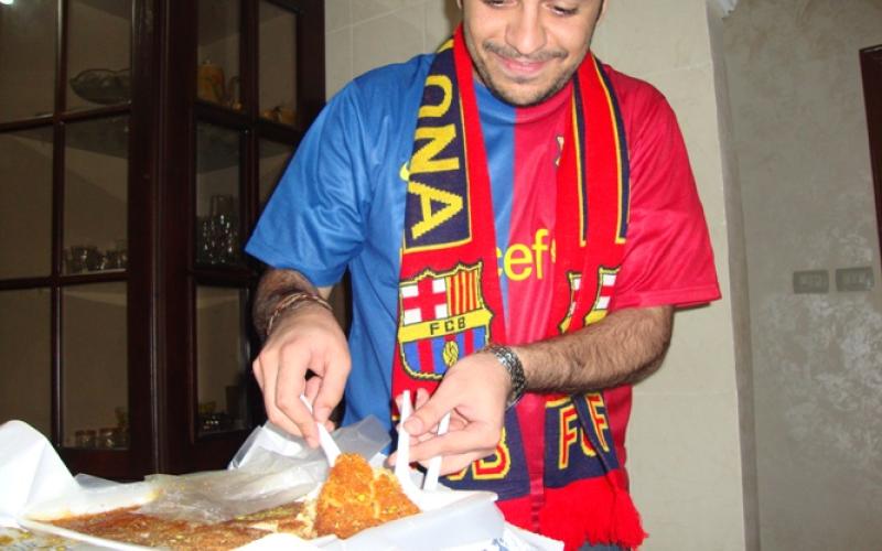 فرحة عارمة بين مشجعي برشلونة في الأردن (فيديو)