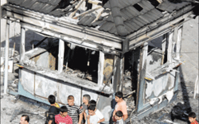 الهدوء يعود إلى الشونة الشمالية بعد يوم صاخب