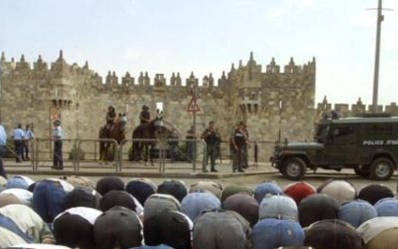 تشديد أمني إسرائيلي حول الأقصى في أول جمعة من رمضان