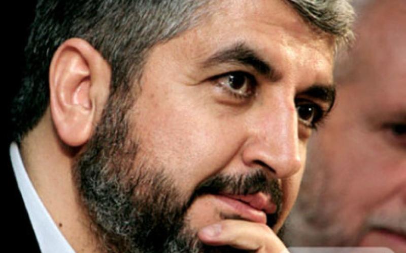 مشعل يناشد الأردن مقاطعة المفاوضات المباشرة