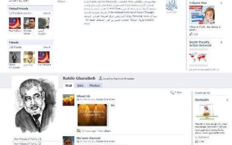 حمائم الإسلاميين يرفرفون في الفيس بوك 