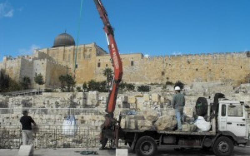 تقرير:تصعيد إسرائيلي بالحفريات في محيط الأقصى 