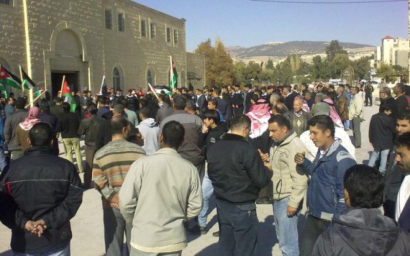 تغيير مكان اعتصام جرش ومسيرة في الكورة