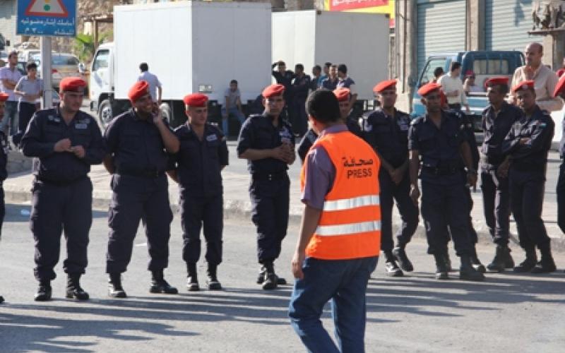 تراجع الأردن بحرية الصحافة بسبب الاعتداء على الصحفيين خلال تغطية الحراك