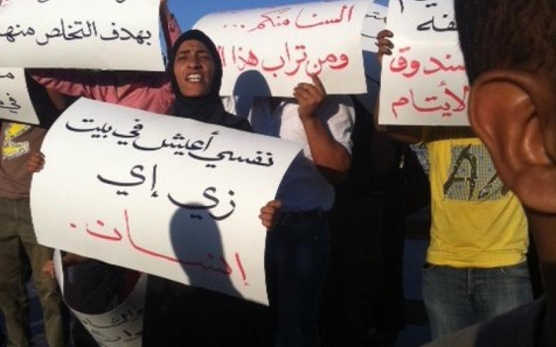 اعتصام الأيتام المفتوح يسقط ورقة التوت عن الحكومة