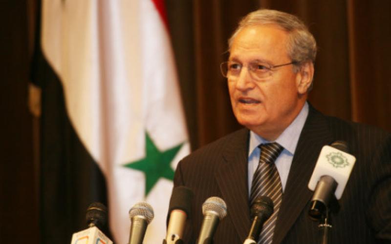 فاروق الشرع يظهر في مهمة رسمية 