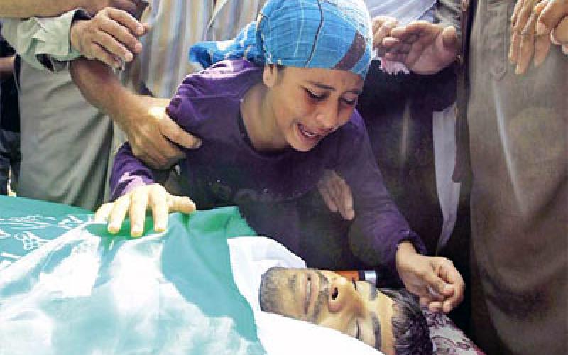 استشهاد فلسطيني في غزة