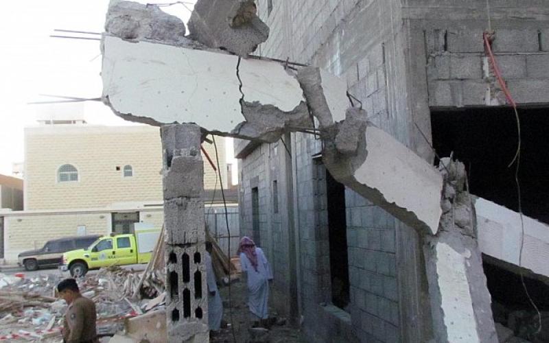 انفجار كبير بمنزل في الرياض