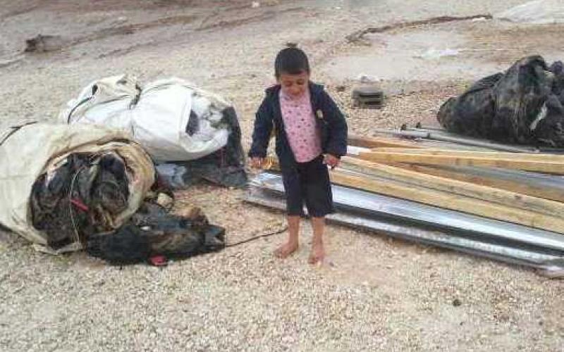 العاصفة الثلجية تهز استقرار الزعتري- صوت