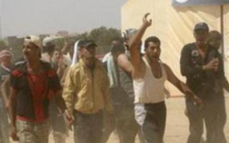 اعمال شغب في الزعتري 