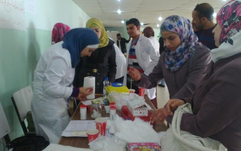 حملة تبرع بالدم في "مؤتة" - صور