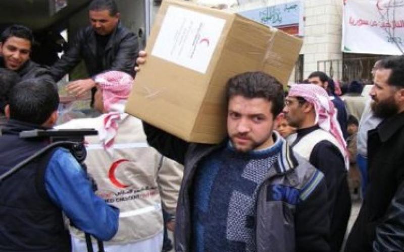 عائلات سورية تحتكر المساعدات في مخيم الحسين - صوت