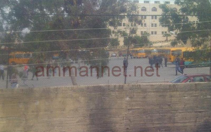 جرش الاهلية تعلق الدوام اثر مشاجرة ضخمة - صور