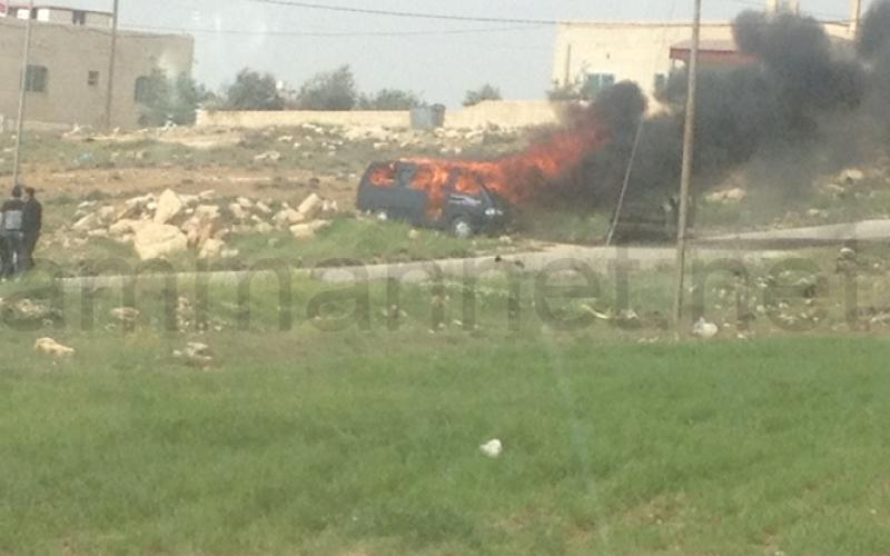 مشاجرة طلابية بالمولوتوف في مؤتة- فيديو