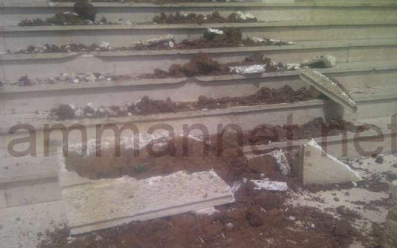 مشاجرة طلابية عنيفة في جرش الاهلية